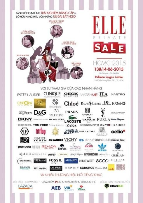 ELLE Private Sale 2015 at Pullman Ho Chi Minh 0