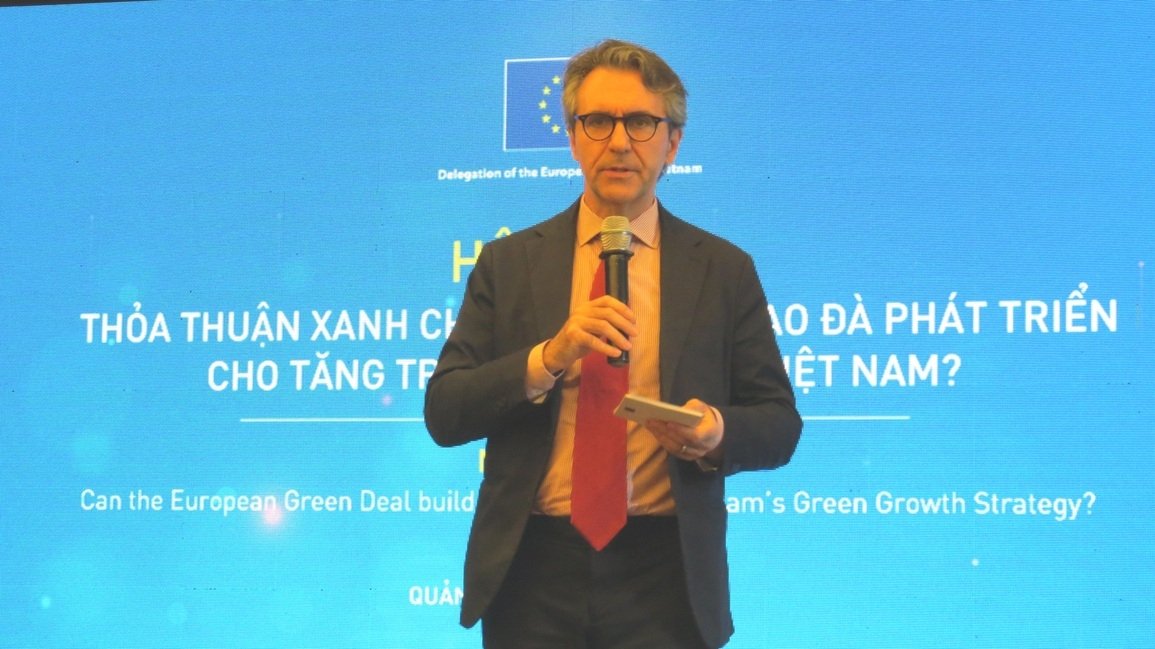 Ambassador Giorgio Aliberti: EU is ready to support Vietnam's green growth 0