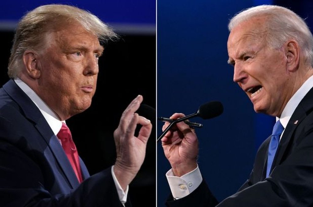 Mr. Trump far surpassed Mr. Biden in the election survey 0